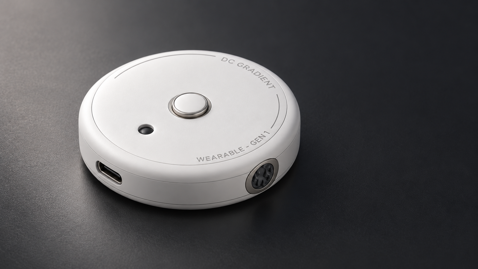 Concept render of the compact abdominal wearable